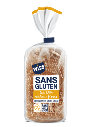 Pain brun sans gluten - Wiso